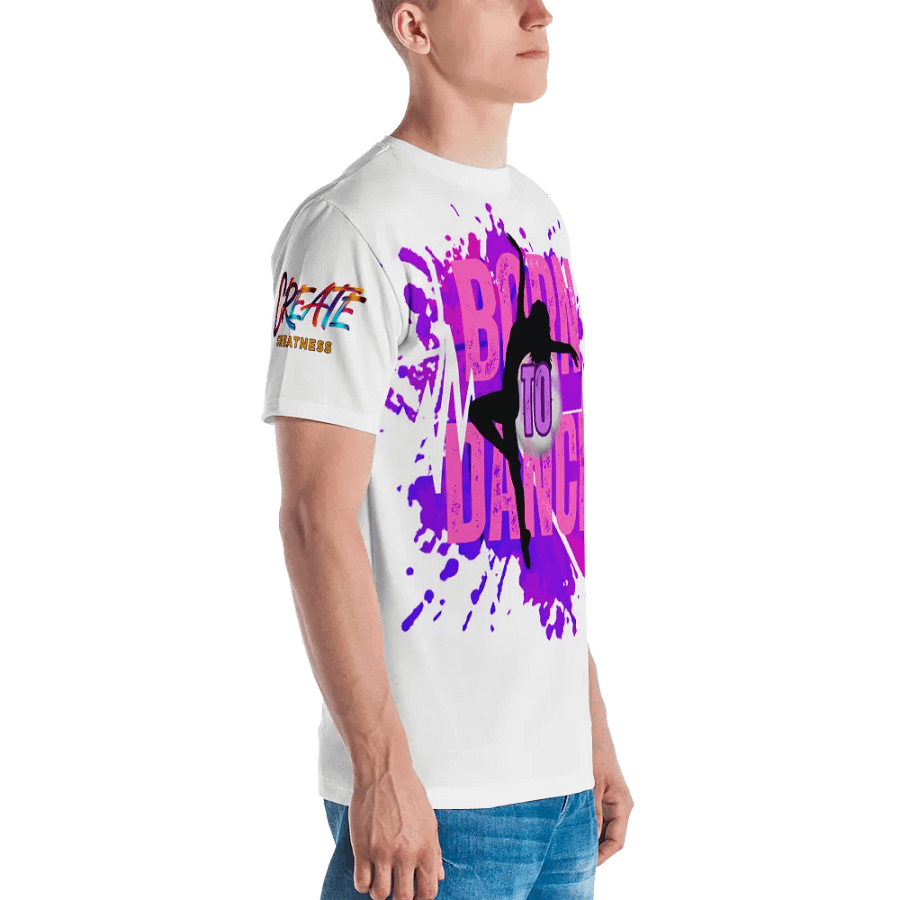 Born to Dance Her Silhouette Dynamic Huge Print T-Shirt product image (6)