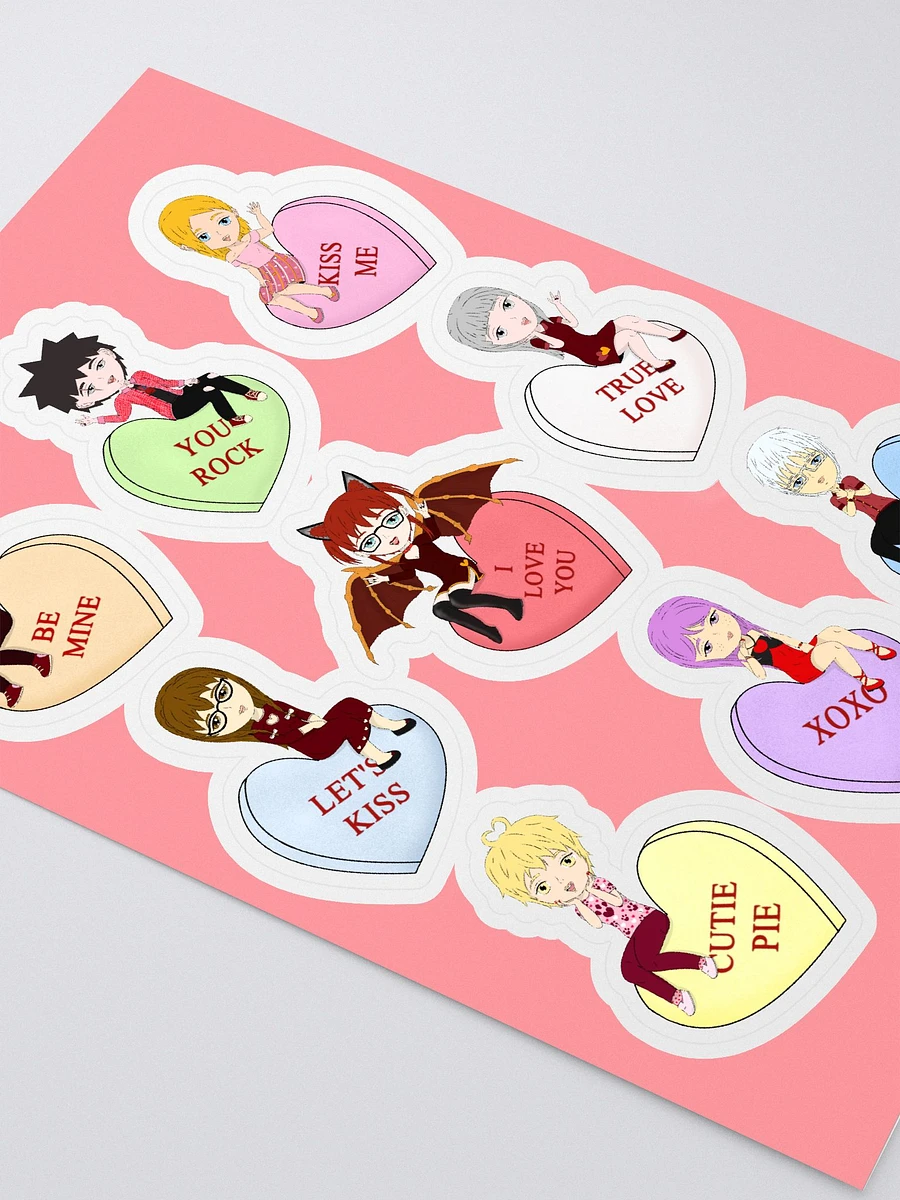 Valentine's Conversation Hearts Stickers product image (2)