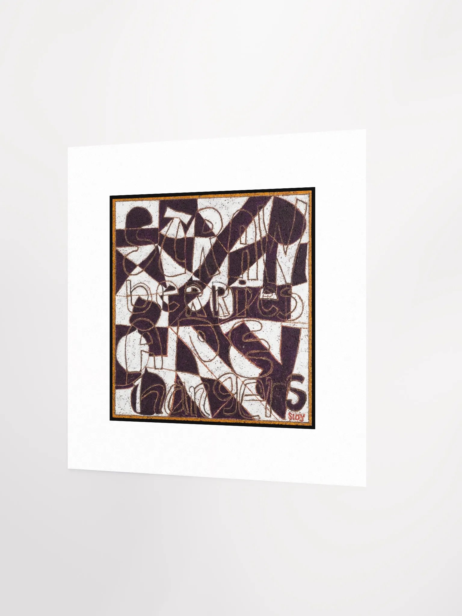strawberries ape hangars Print product image (3)