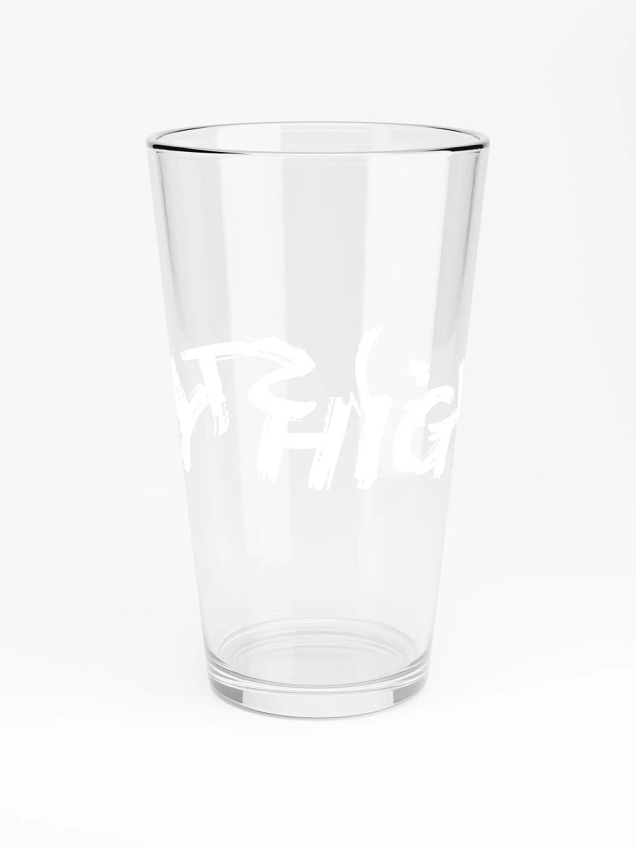 Stay High Shaker Pint 16 oz Glass (White Text) product image (3)