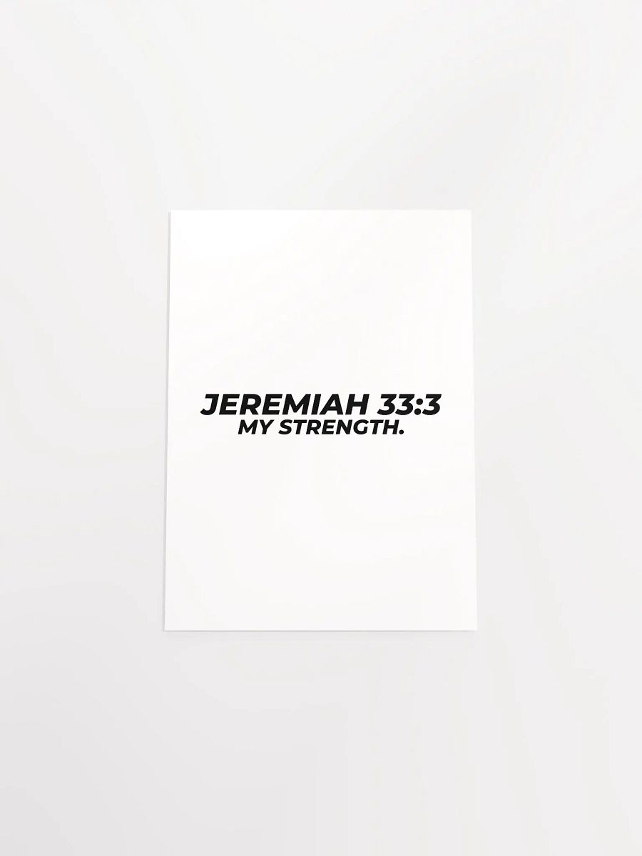 JEREMIAH 33:3 – MY STRENGTH. product image (20)
