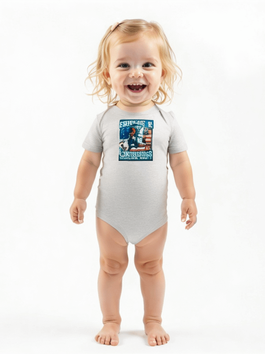 Patriotic Embroidered Baby Onesie product image (2)