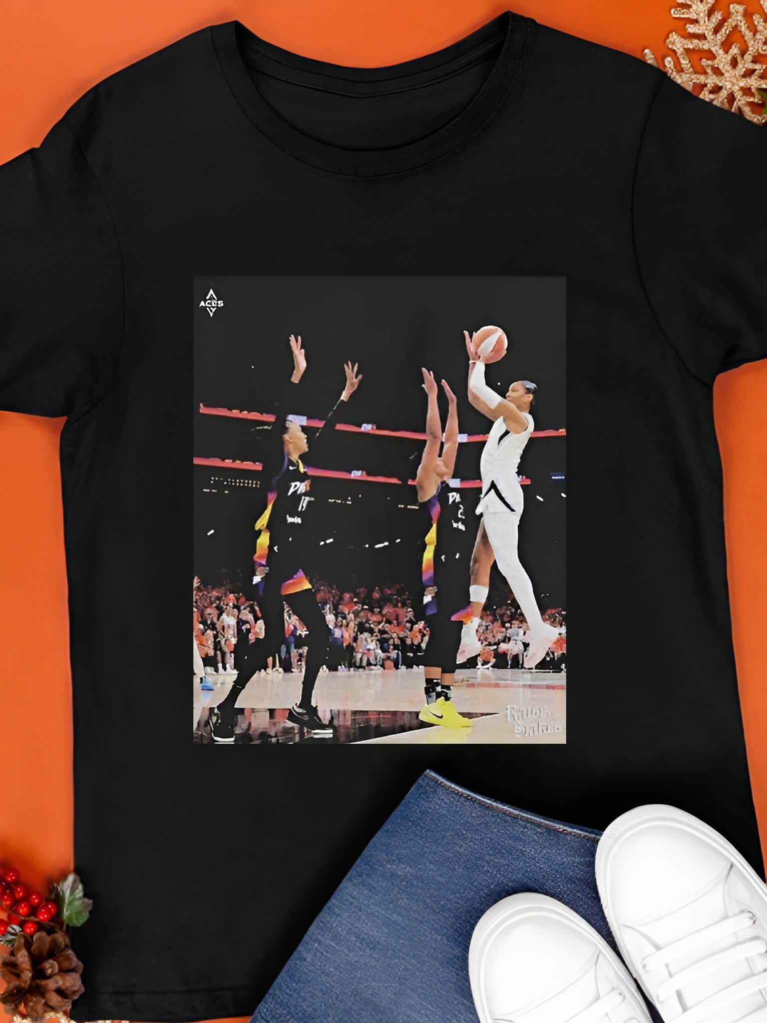 A'ja Wilson Hang It In The Louvre Shirt product image (1)