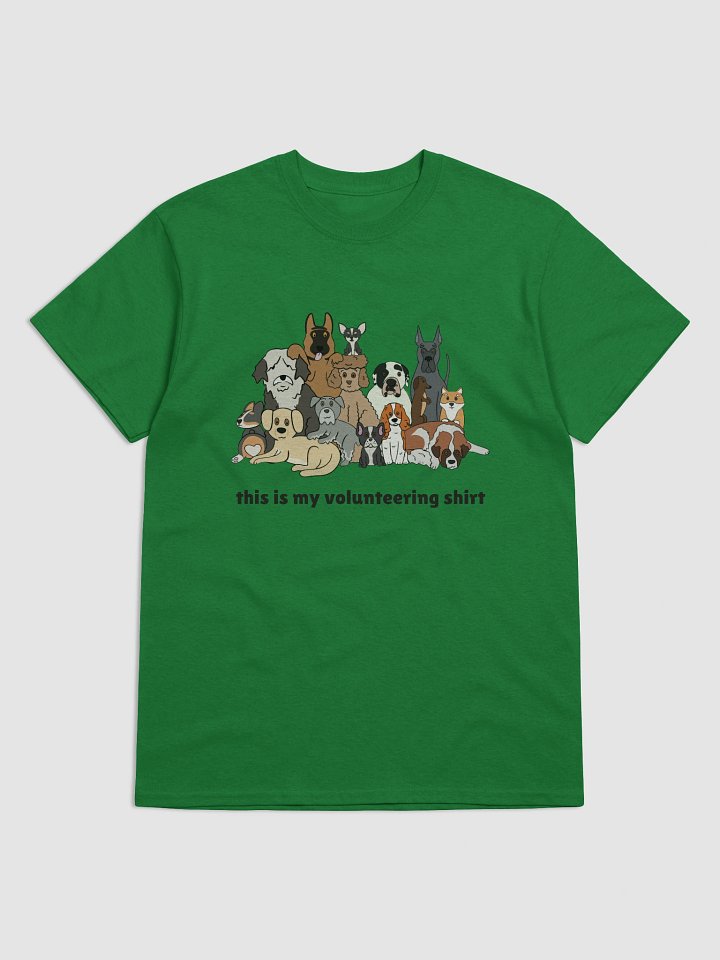 Dog Pile w/ Ames Animal Shelter Volunteer T-shirt product image (1)
