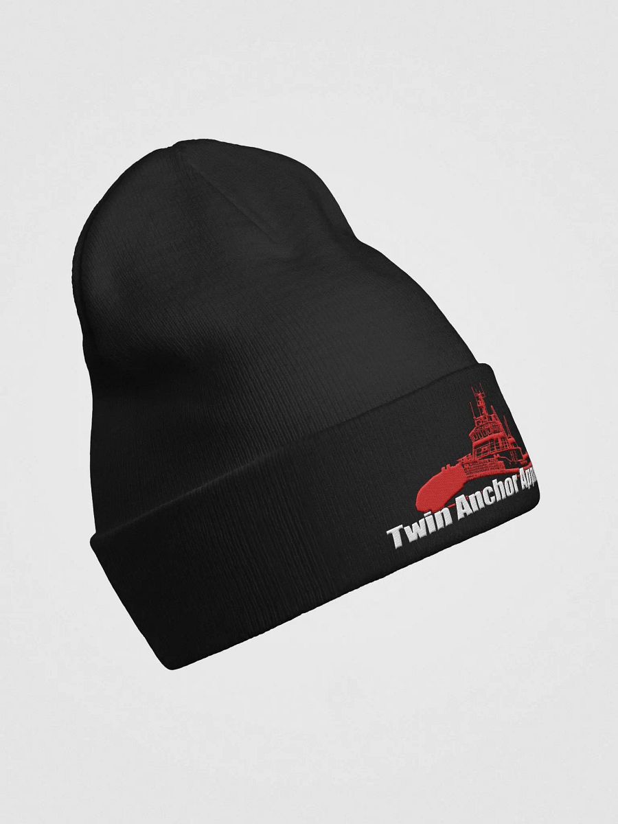 Marco tug Red & White Knit Beanie product image (4)