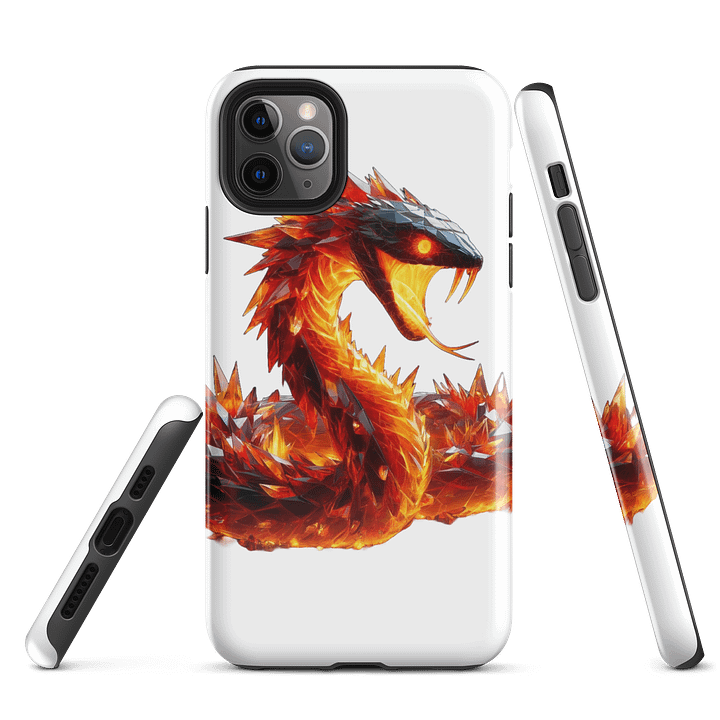 Crystallized Fire Snake #1 Tough Case for iPhone® product image (5)