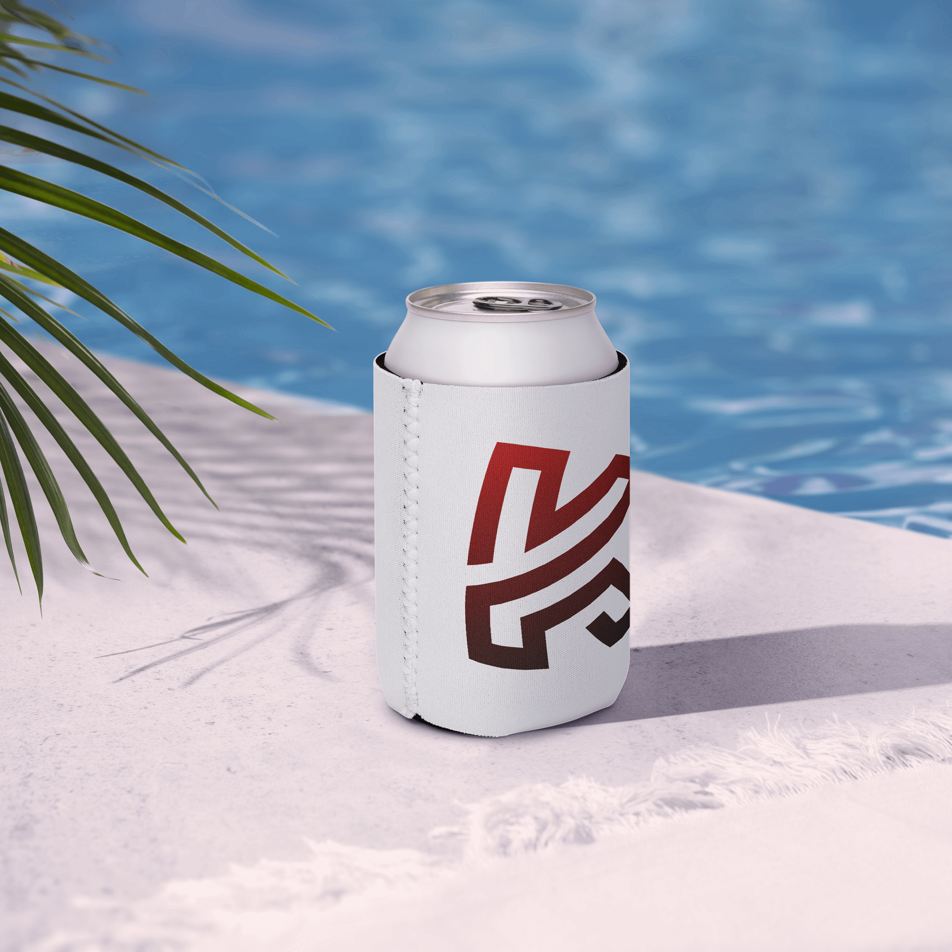K Logo Koozie (12oz) (White) product image (6)