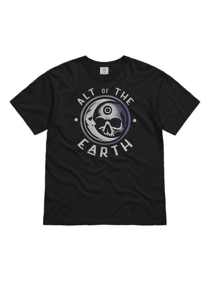 Alt of the Earth Skull & Moon Tee product image (1)