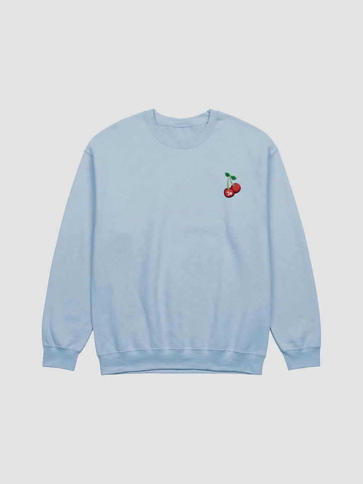 Cherry Sweatshirt - Light Blue product image (1)