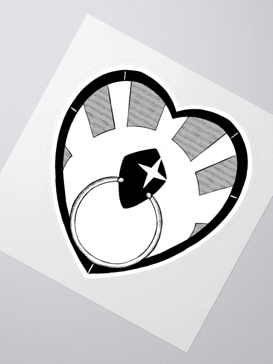 Grisk Black & White Symbol Sticker product image (2)