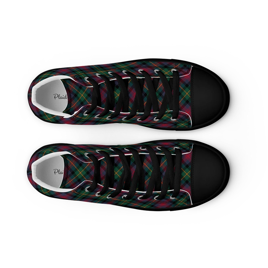 Logan Tartan Men's High Top Shoes product image (15)