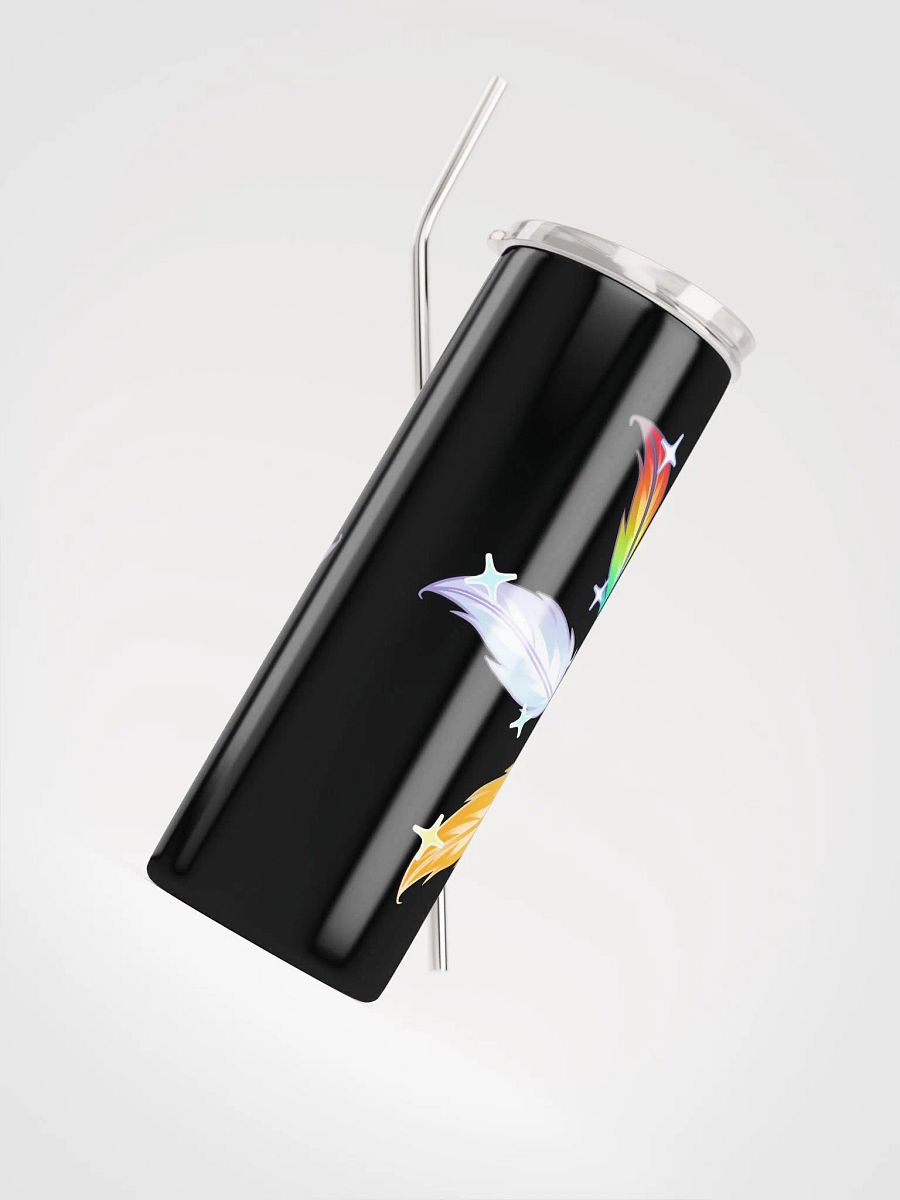 Circle of Feathers Stainless Steel Tumbler & Straw product image (4)