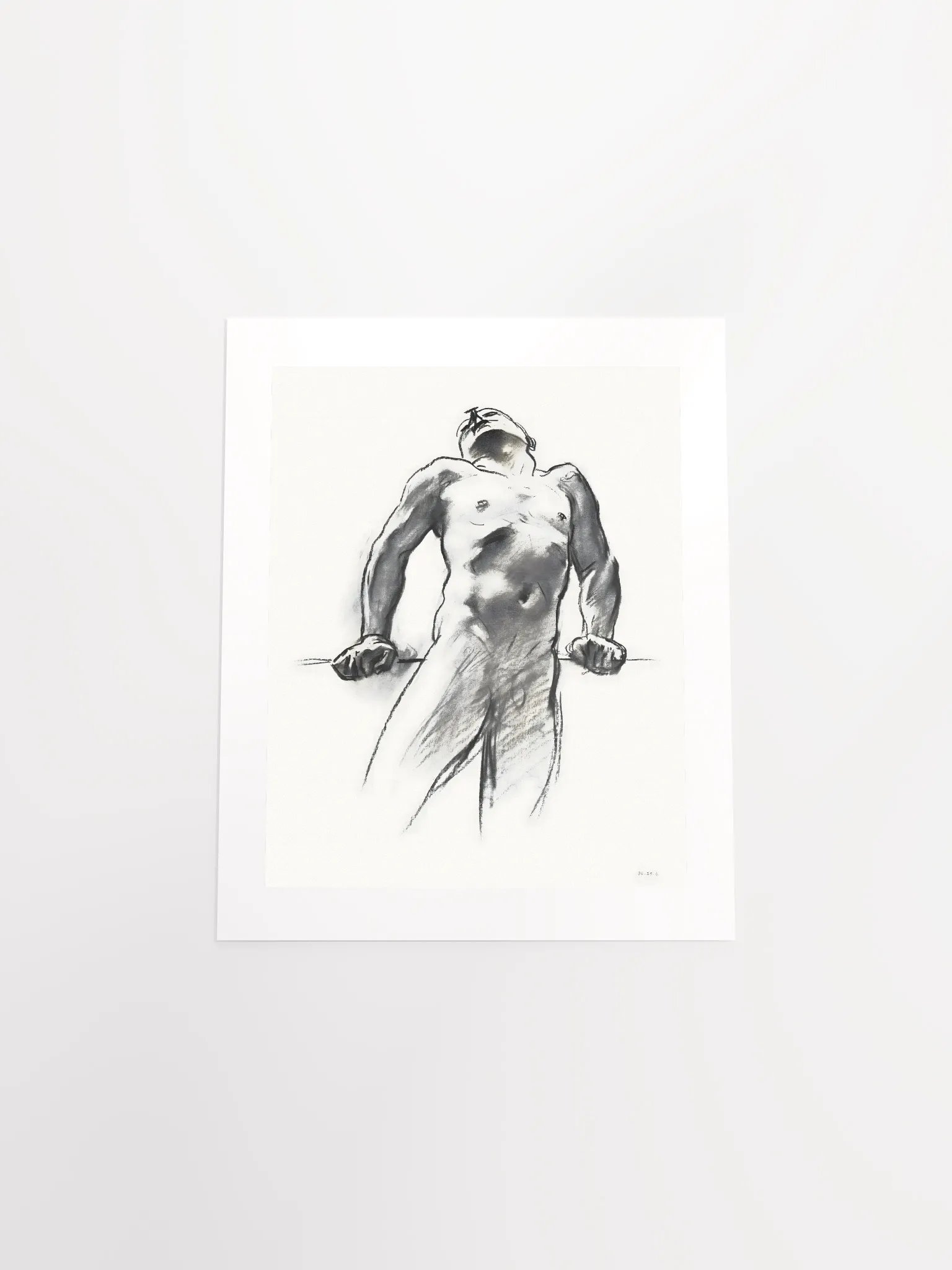 Man Standing, Head Thrown Back by John Singer Sargent (c. 1890–1916) - Print product image (14)