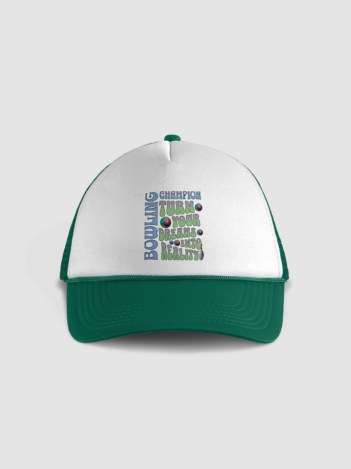 Champion Turn Your Dreams Into Reality Bowling Champion Trucker Hat product image (5)