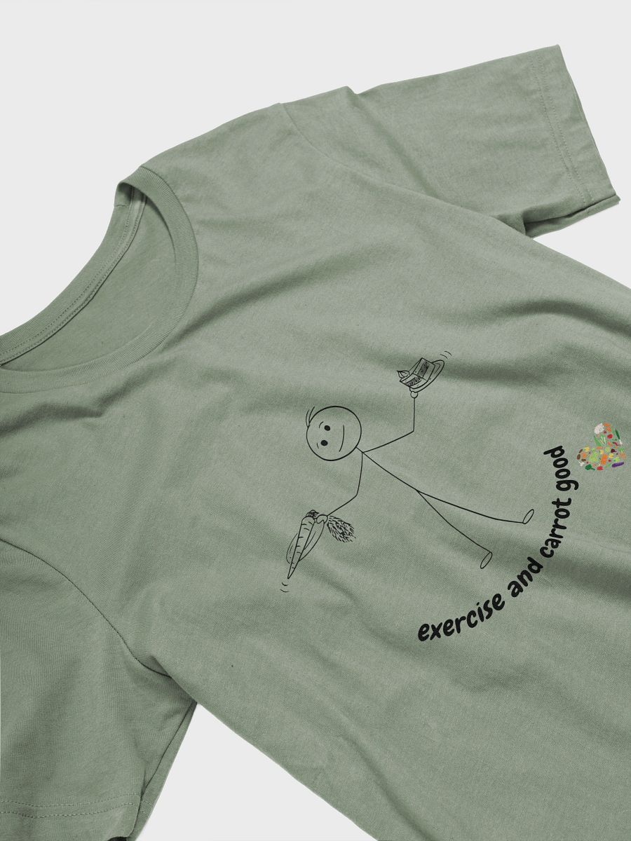 Exercise and Carrot Good Supersoft T-Shirt product image (3)