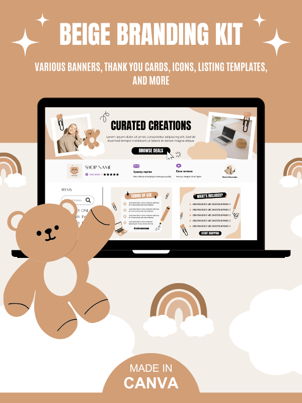 Cute MRR/PLR Branding Kit for Etsy product image (1)