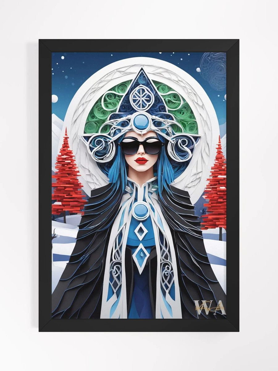 Winter Wiccan 07 - Framed Matte Poster product image (1)