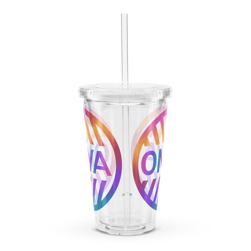 Retro ONYA Plastic Tumbler product image (3)