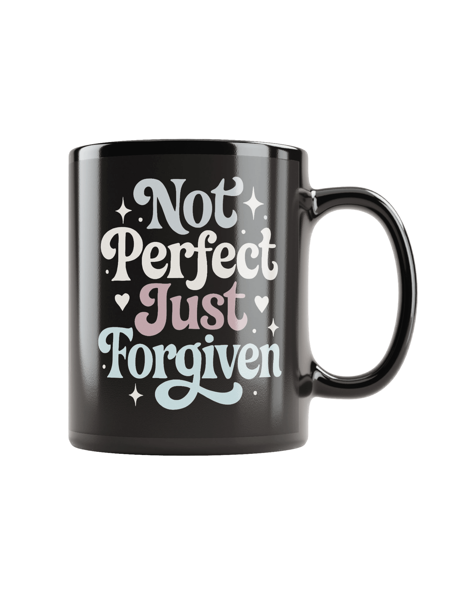 Not Perfect Just Forgiven Retro Christian Design product image (2)