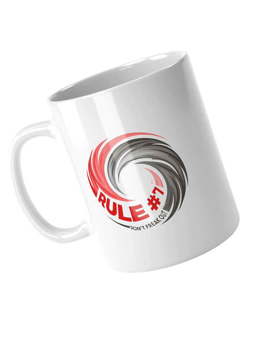 Rule #7 Mug Pewter and Red product image (3)