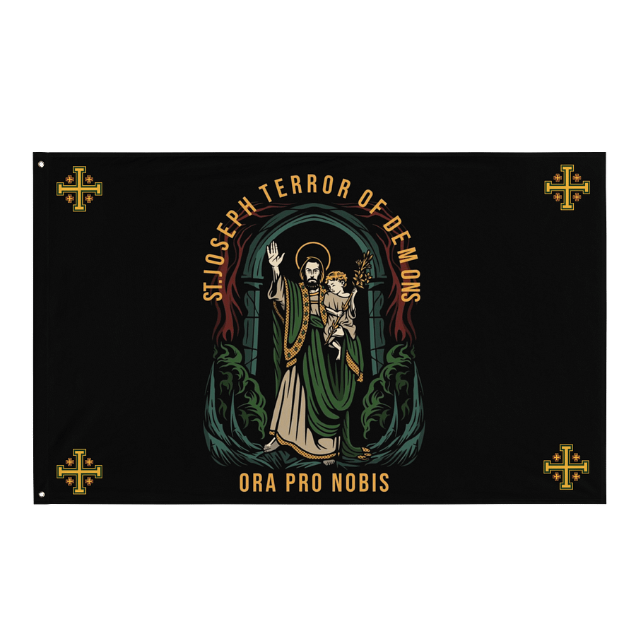 St.Joseph Terror of Demons - Flag product image (1)