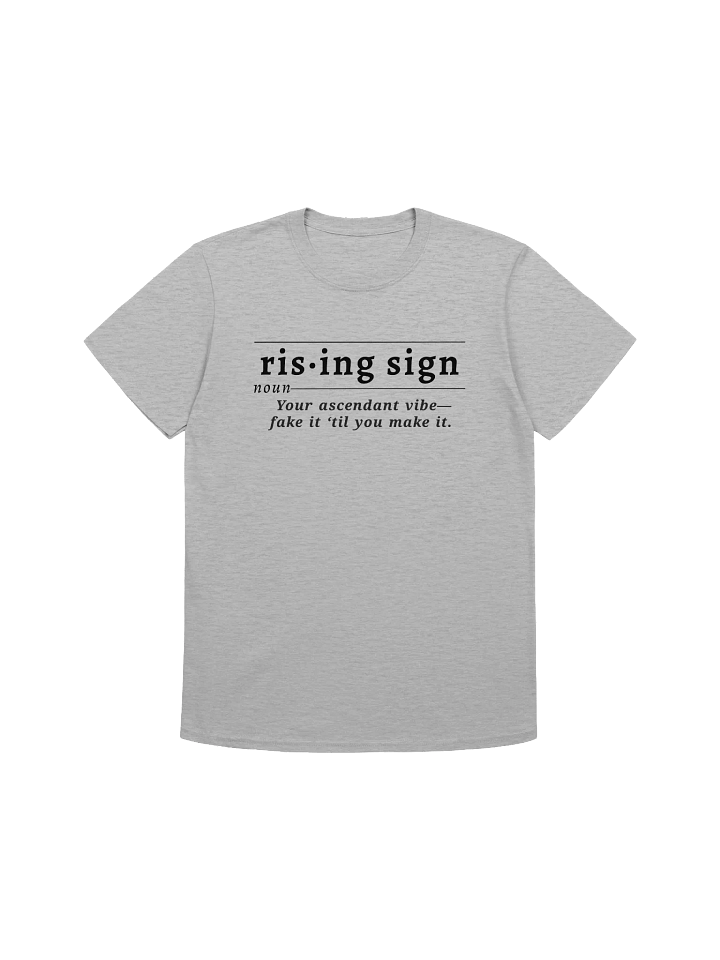 Rising Sign Def Unisex Tee v1 product image (1)
