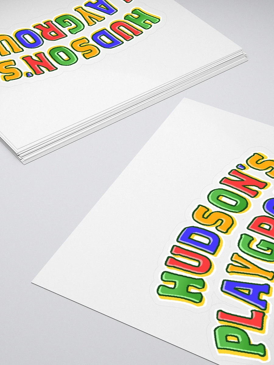 Hudson's Playground Colors - Sticker product image (4)