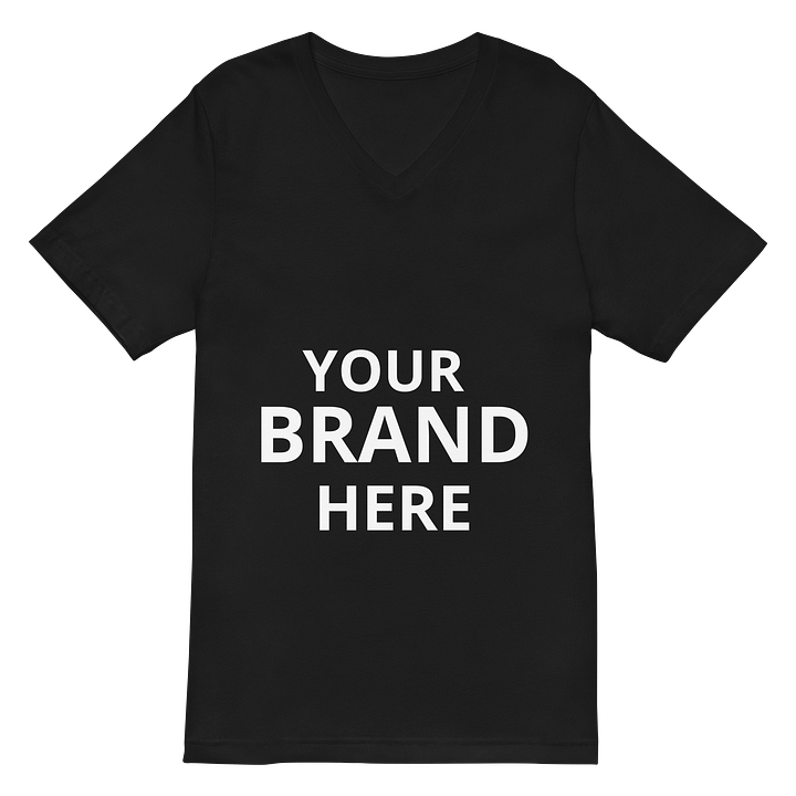 Bella+Canvas Short Sleeve V-Neck Jersey T-Shirt product image (3)