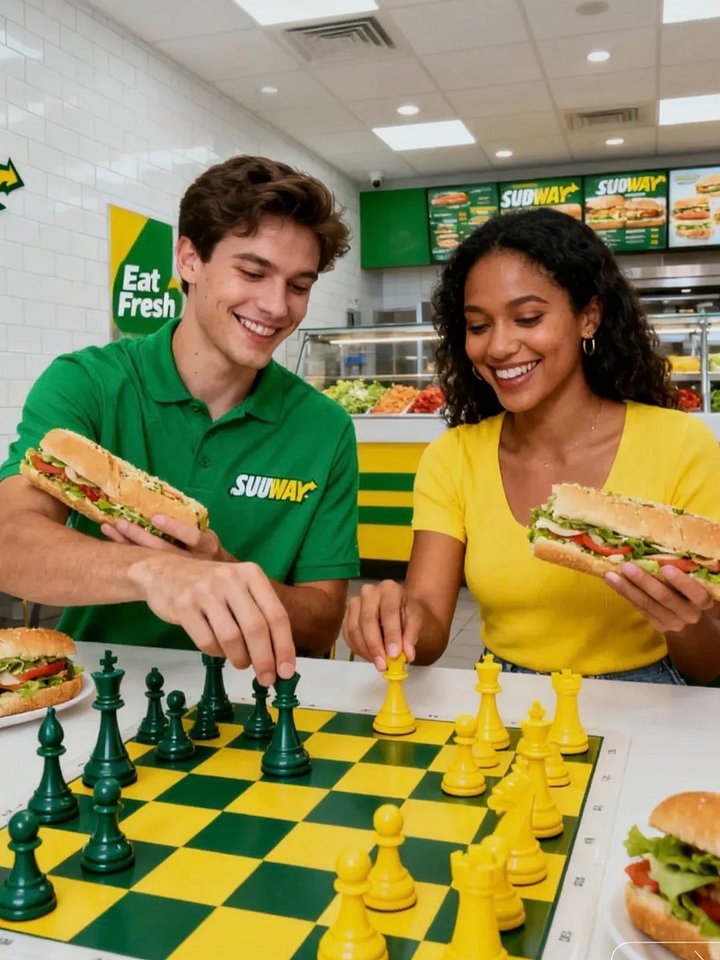 Brand-Style AI Prompt – Vibrant Lifestyle Chess Concept product image (2)