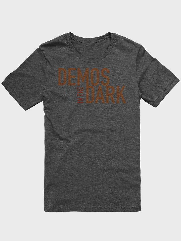 Demos in the Dark Logo T Heather Gray product image (1)