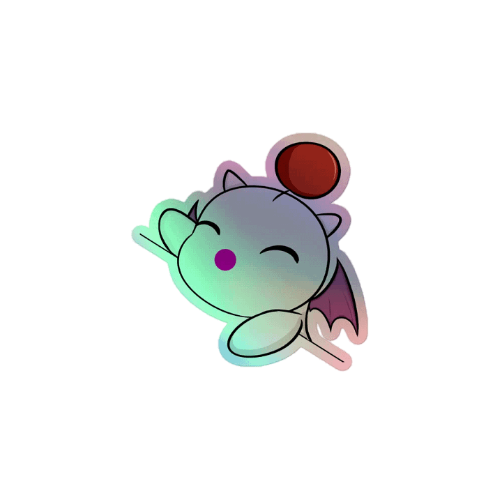Good Moogle Holographic Sticker product image (1)