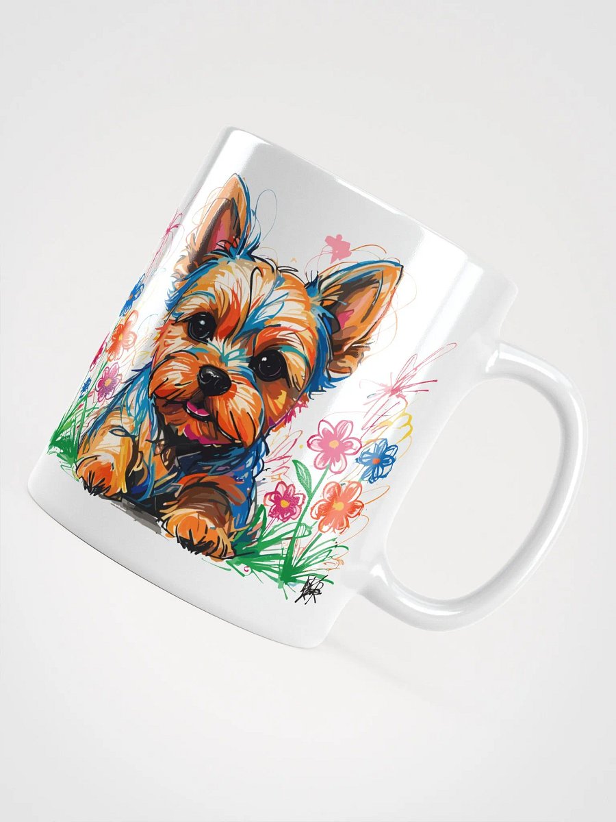 Scribbles Yorkshire Terrier 5 , Mug product image (7)