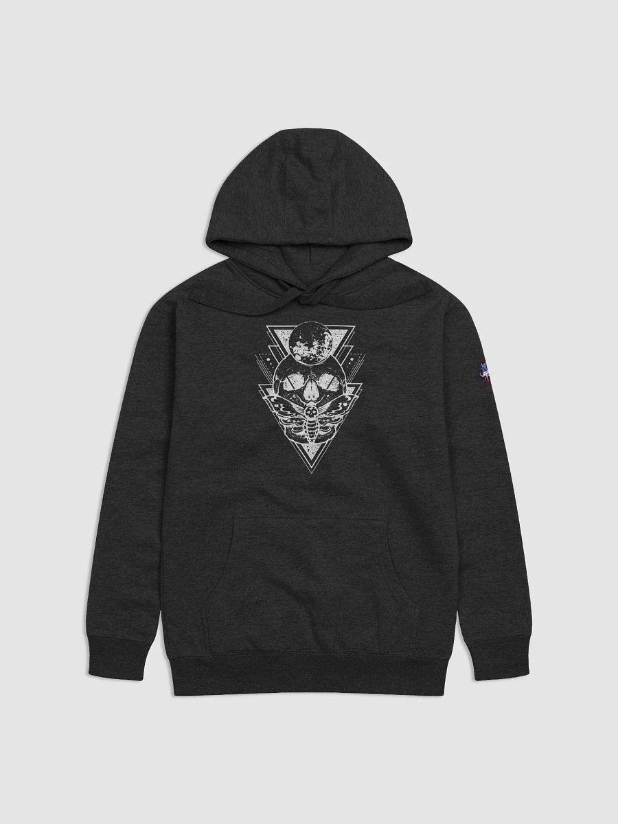 Moth & Skull Hoodie Dark product image (5)