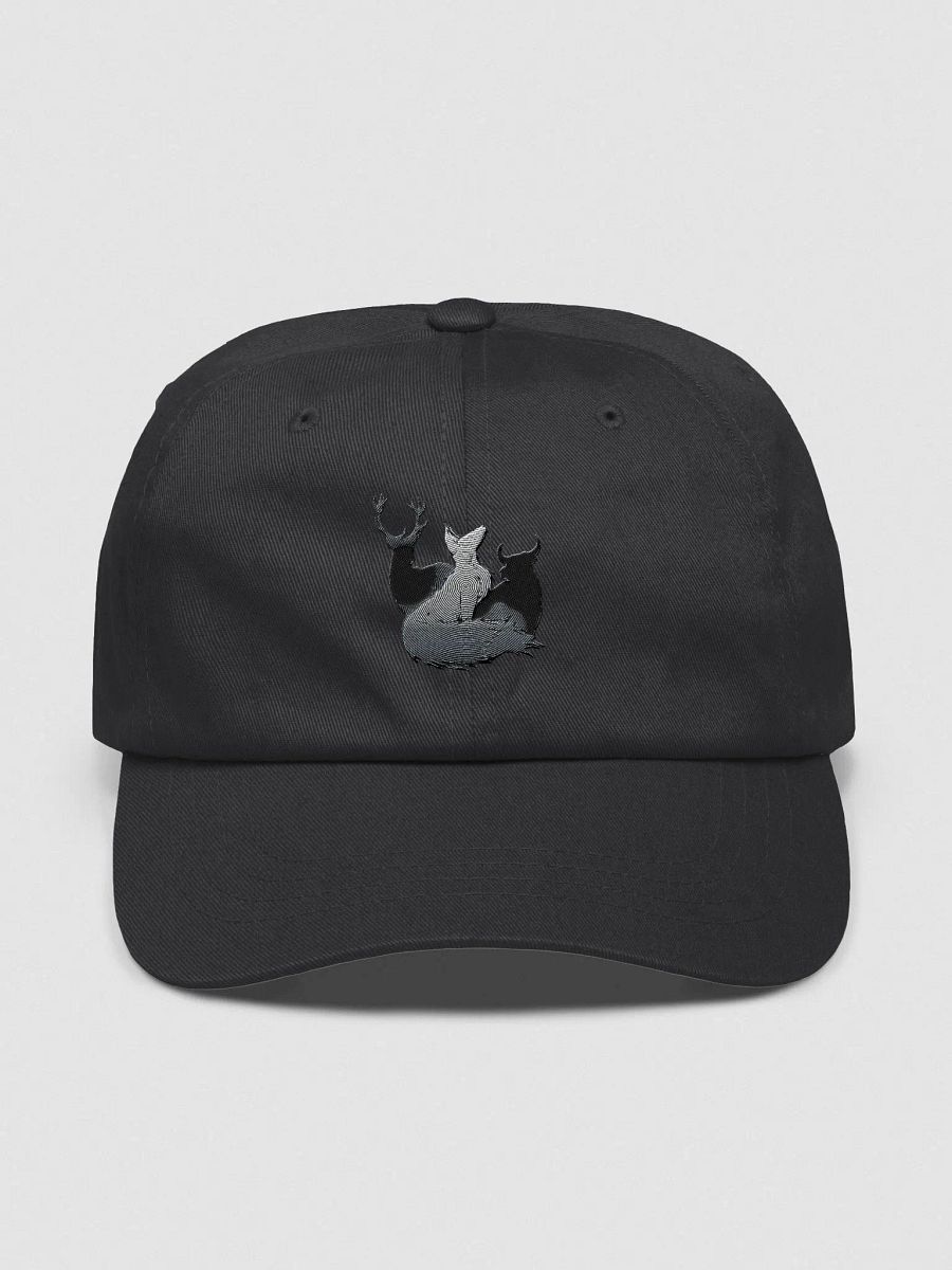 Stag Vixen and Bull Hypno design hat Embroidered product image (3)