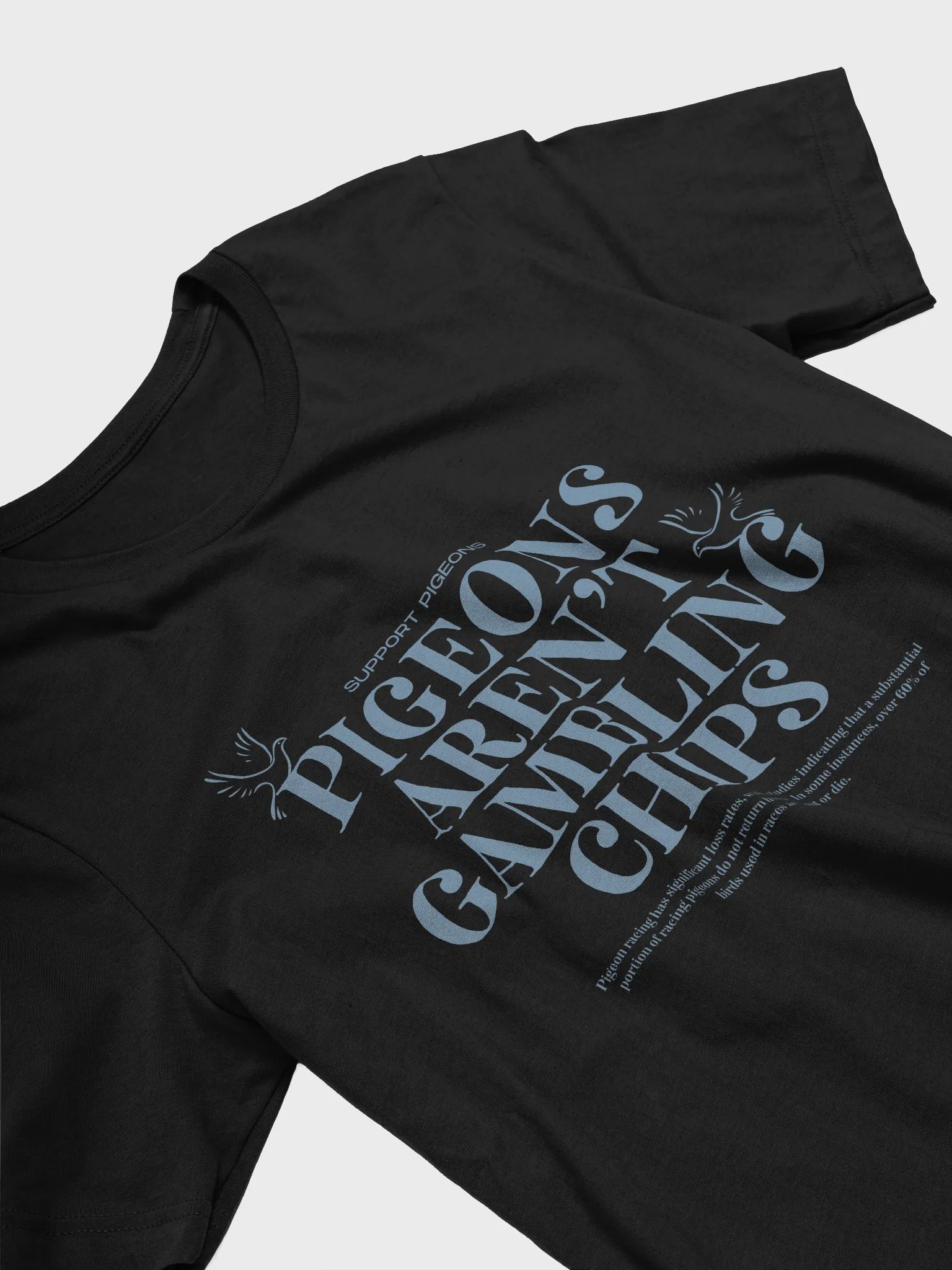 Ethical Pigeon Love T-Shirt product image (25)