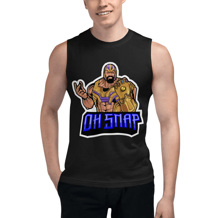 Oh Snap Sleeveless T-shirt product image (2)