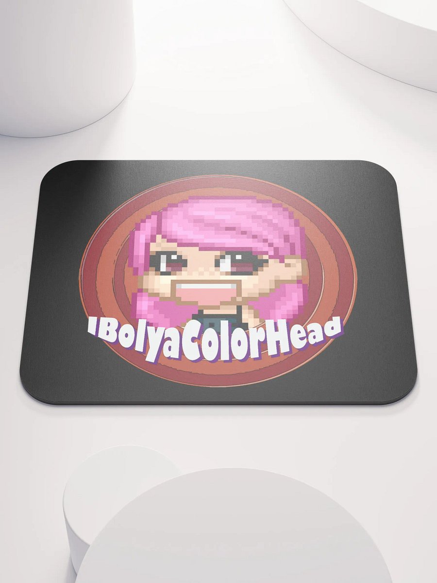 IbolyaColorHead Logo Mouse Pad product image (1)