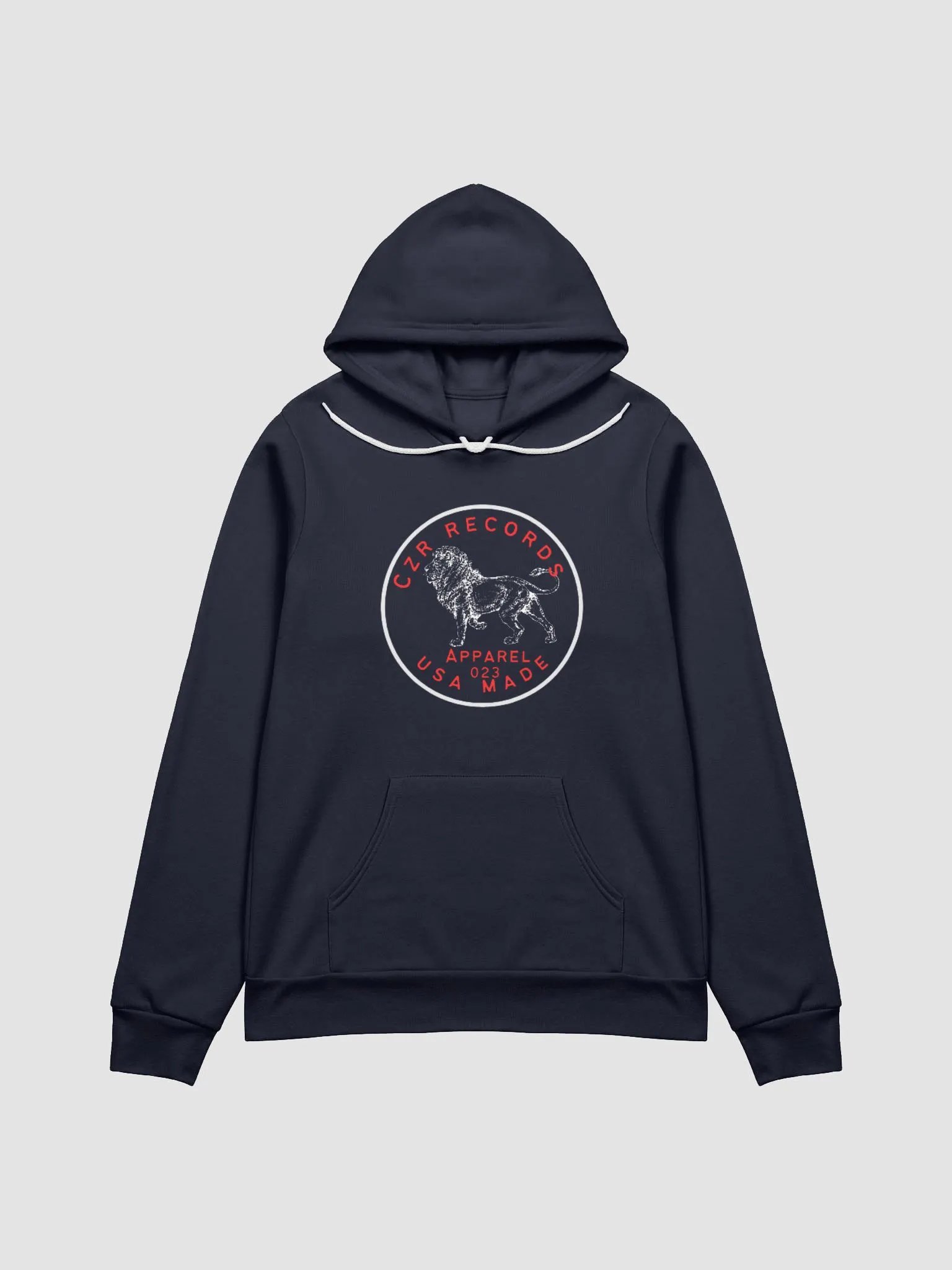 Men's Dime Red Font Hoodie product image (1)