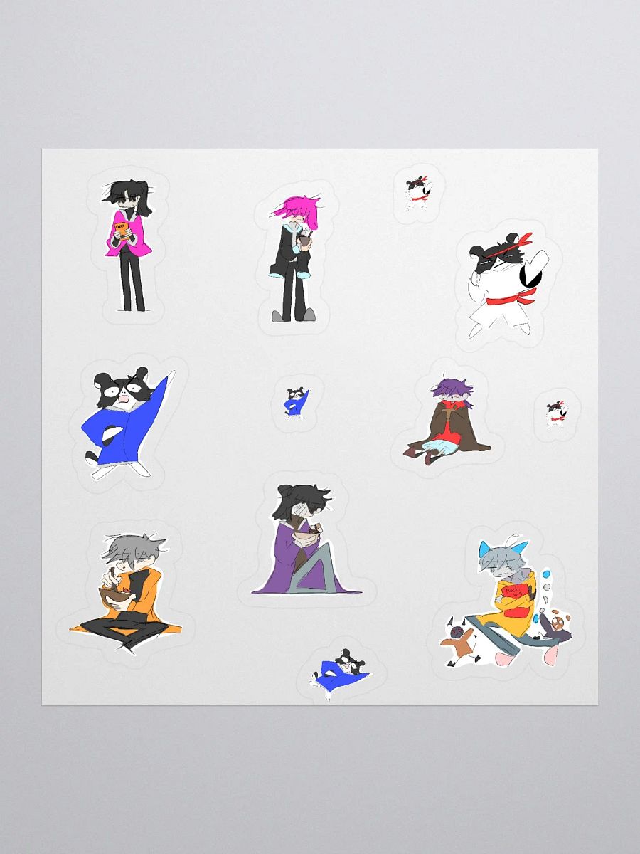 Moon Savers December stickers product image (1)