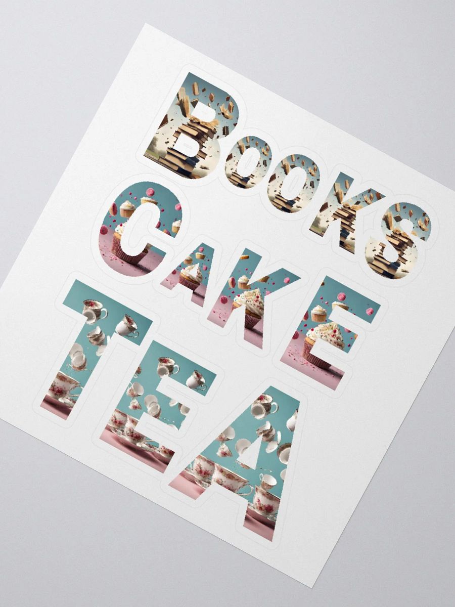 Books Cake Tea - Stickers product image (5)