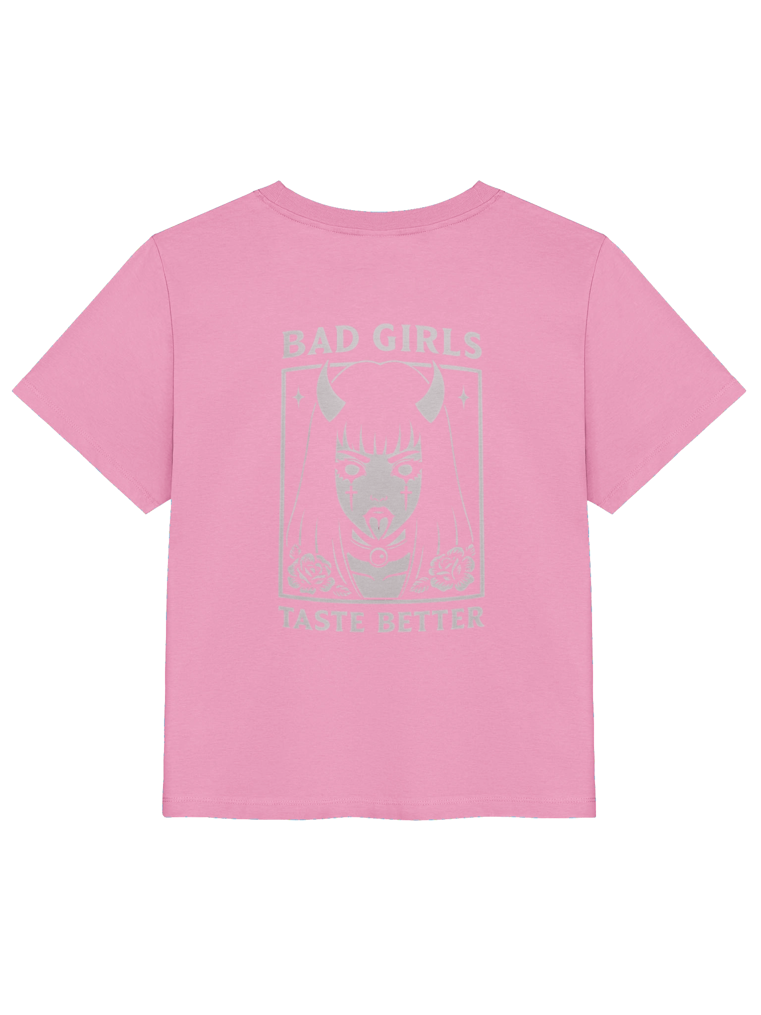 BAD GIRLS TASTE BETTER – GRIMFAM EDITION – WEMONS SHIRT #1 ALL COLORSen's Organic Ribbed Neck T-Shirt #2 Black Text product image (6)