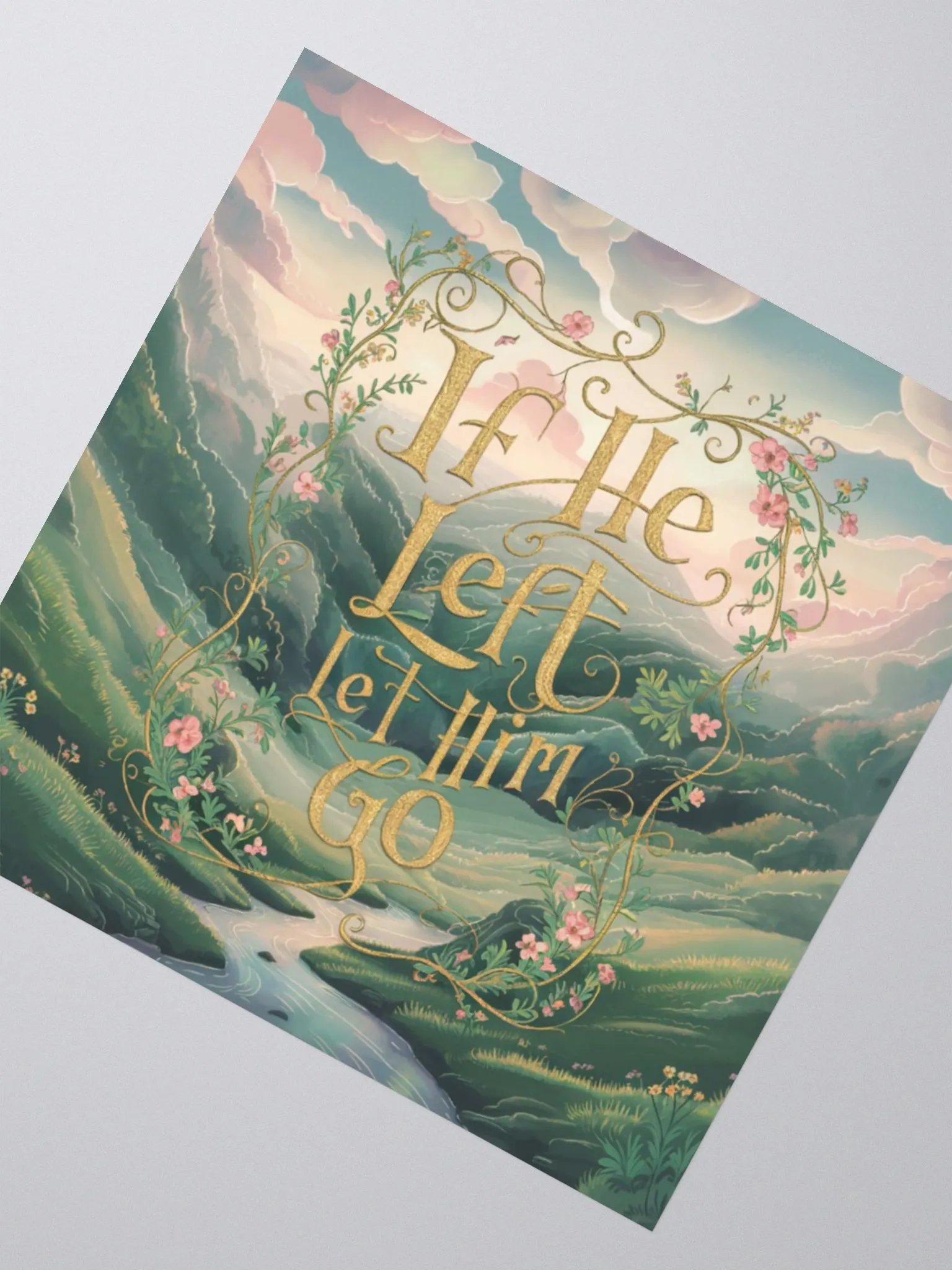 If He Left, Let Him Go, Sticker product image (4)