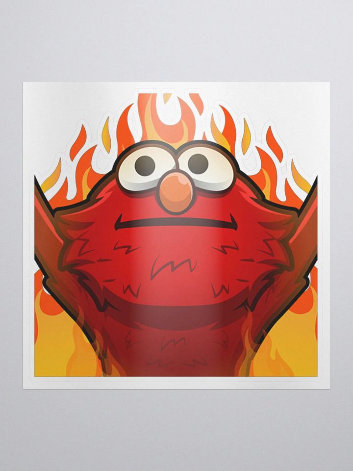 Elmo Fire Sticker product image (1)