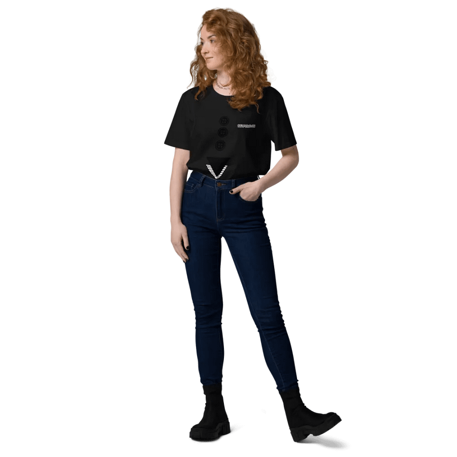 Triangles with buttons and hankie Organic Cotton T-Shirt product image (10)