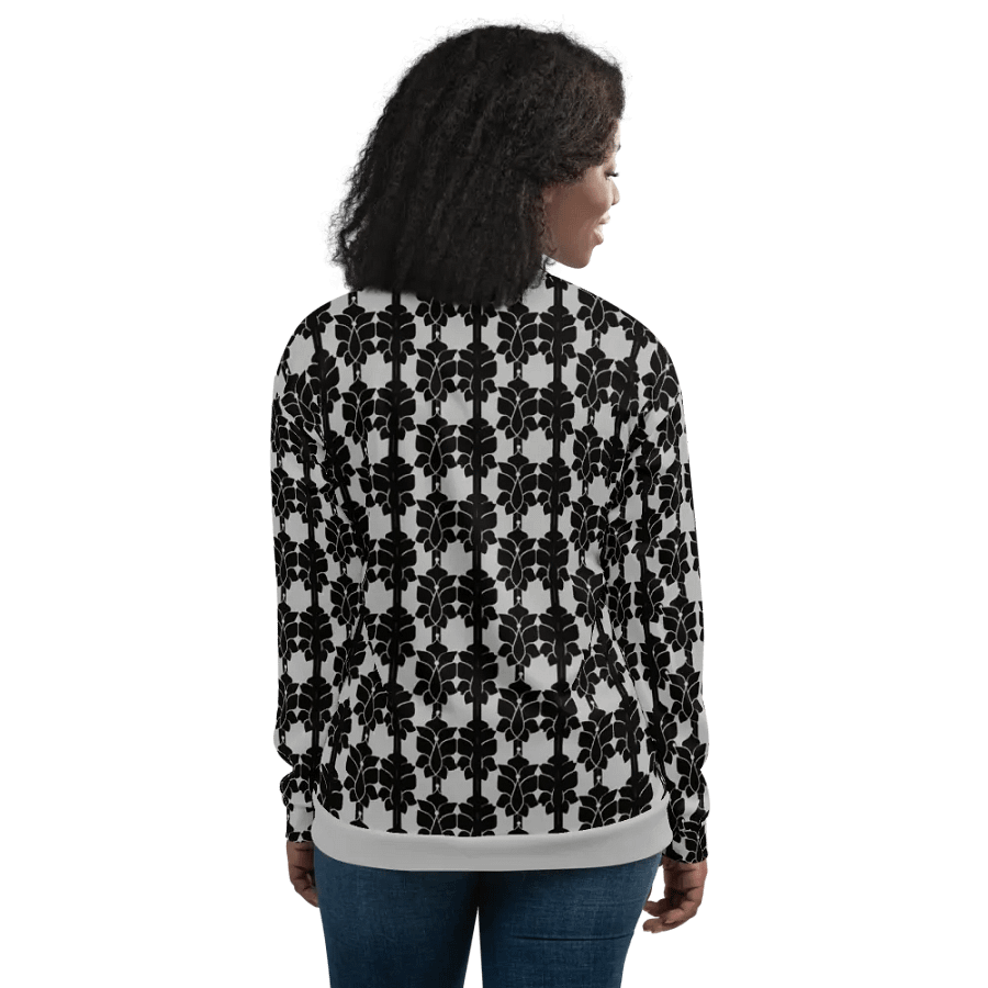 Symmetry Noir Custom Bomber Jacket product image (12)