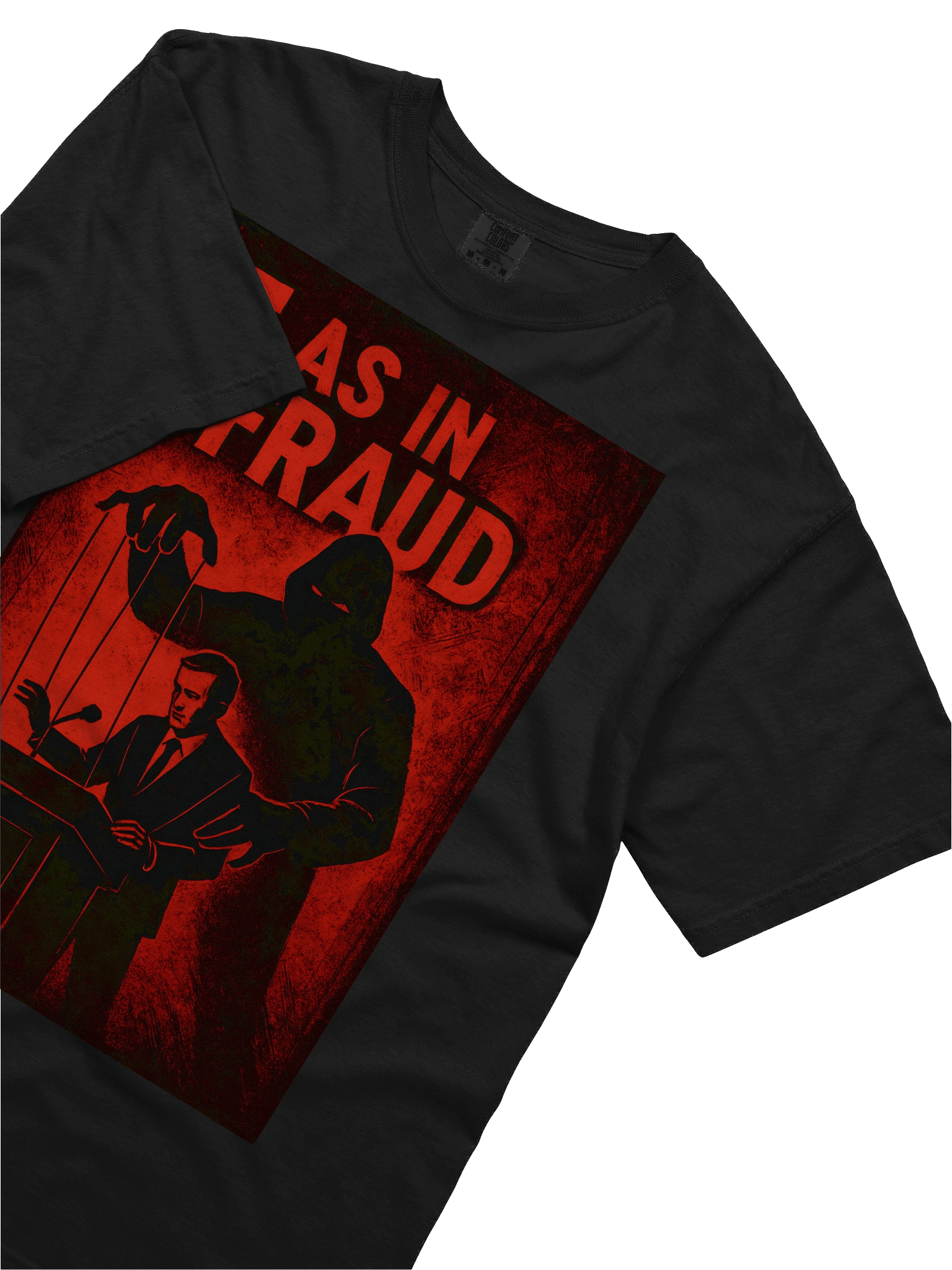 F as in fraud comfort colors garment-dyed heavyweight t-shirt by dark alphabet product image (70)