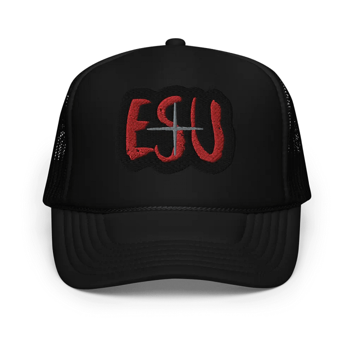 ESU Bold Cross Trucker Hat product image (1)