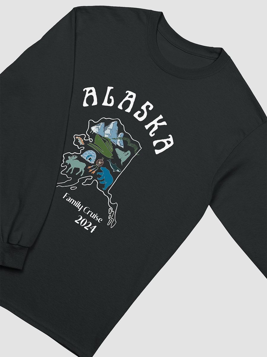 Unisex Longsleeve Adult Alaska Cruise Squad Dark Shirt product image (4)