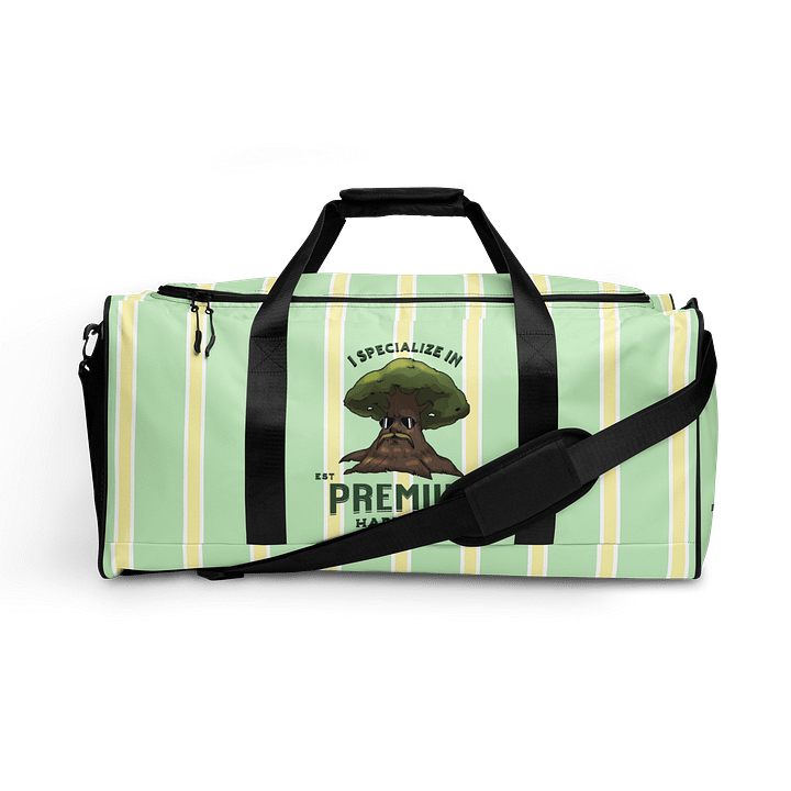 Premium Hardwood All-Over Print Duffle Bag product image (1)