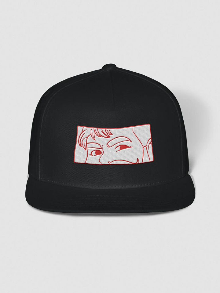 Bear Stare Hat - Red Outline product image (4)